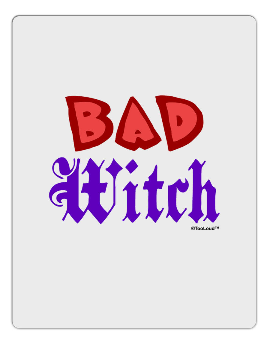 Bad Witch Color Red Aluminum Dry Erase Board-Dry Erase Board-TooLoud-White-Davson Sales