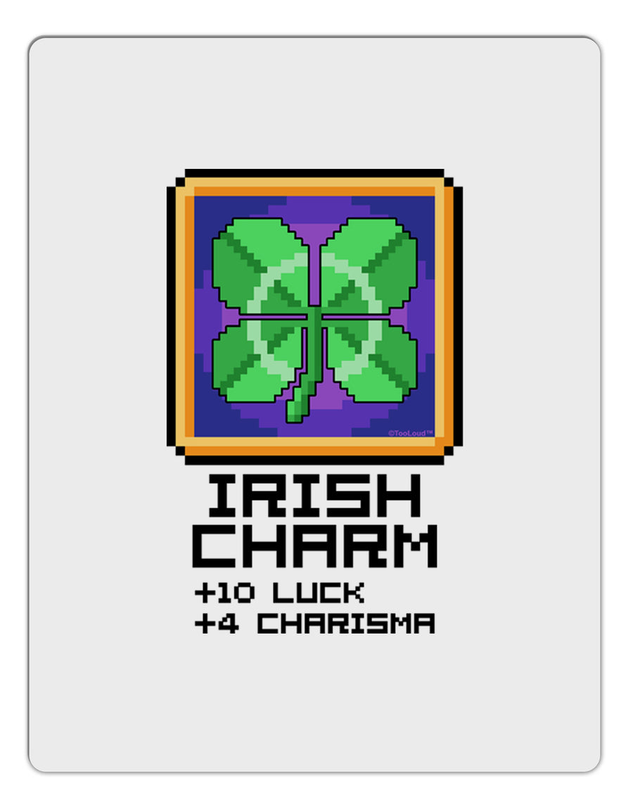 Pixel Irish Charm Item Aluminum Dry Erase Board-Dry Erase Board-TooLoud-White-Davson Sales