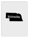 Nebraska - United States Shape Aluminum Dry Erase Board by TooLoud-Dry Erase Board-TooLoud-White-Davson Sales