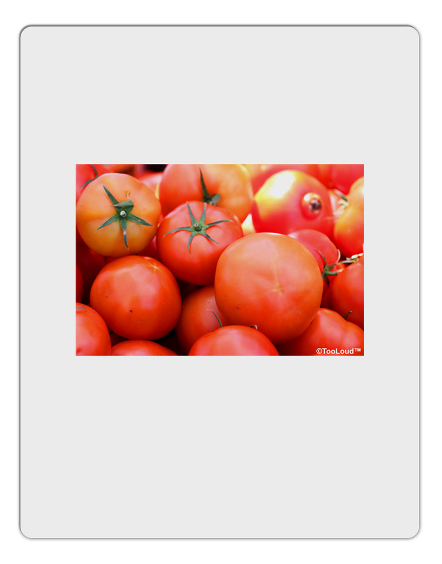 Buy Local Produce Tomatoes Aluminum Dry Erase Board-Dry Erase Board-TooLoud-White-Davson Sales