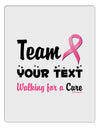 Personalized Team -Name- Breast Cancer Walk - Walking for a Cure Aluminum Dry Erase Board-Dry Erase Board-TooLoud-White-Davson Sales