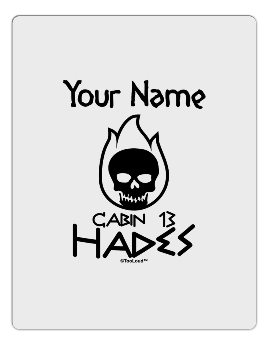 Personalized Cabin 13 Hades Aluminum Dry Erase Board-Dry Erase Board-TooLoud-White-Davson Sales