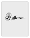 Halloween Script Text Aluminum Dry Erase Board-Dry Erase Board-TooLoud-White-Davson Sales