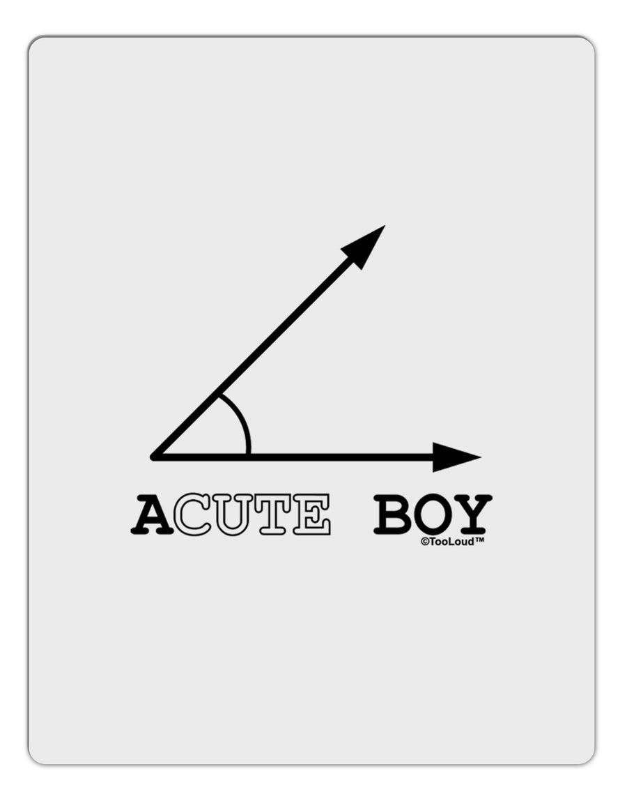 Acute Boy Aluminum Dry Erase Board-Dry Erase Board-TooLoud-White-Davson Sales