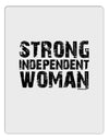 Strong Independent Woman Aluminum Dry Erase Board-Dry Erase Board-TooLoud-White-Davson Sales