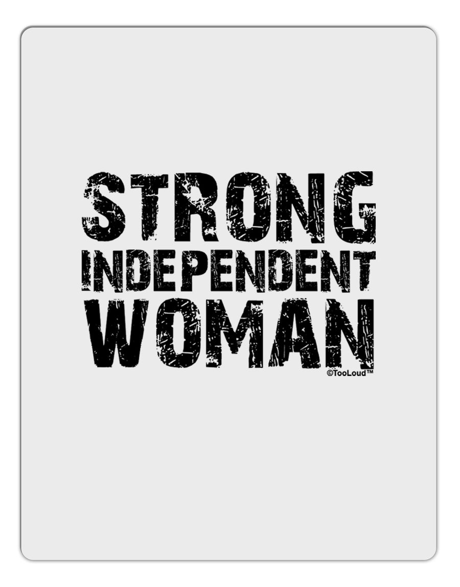 Strong Independent Woman Aluminum Dry Erase Board-Dry Erase Board-TooLoud-White-Davson Sales