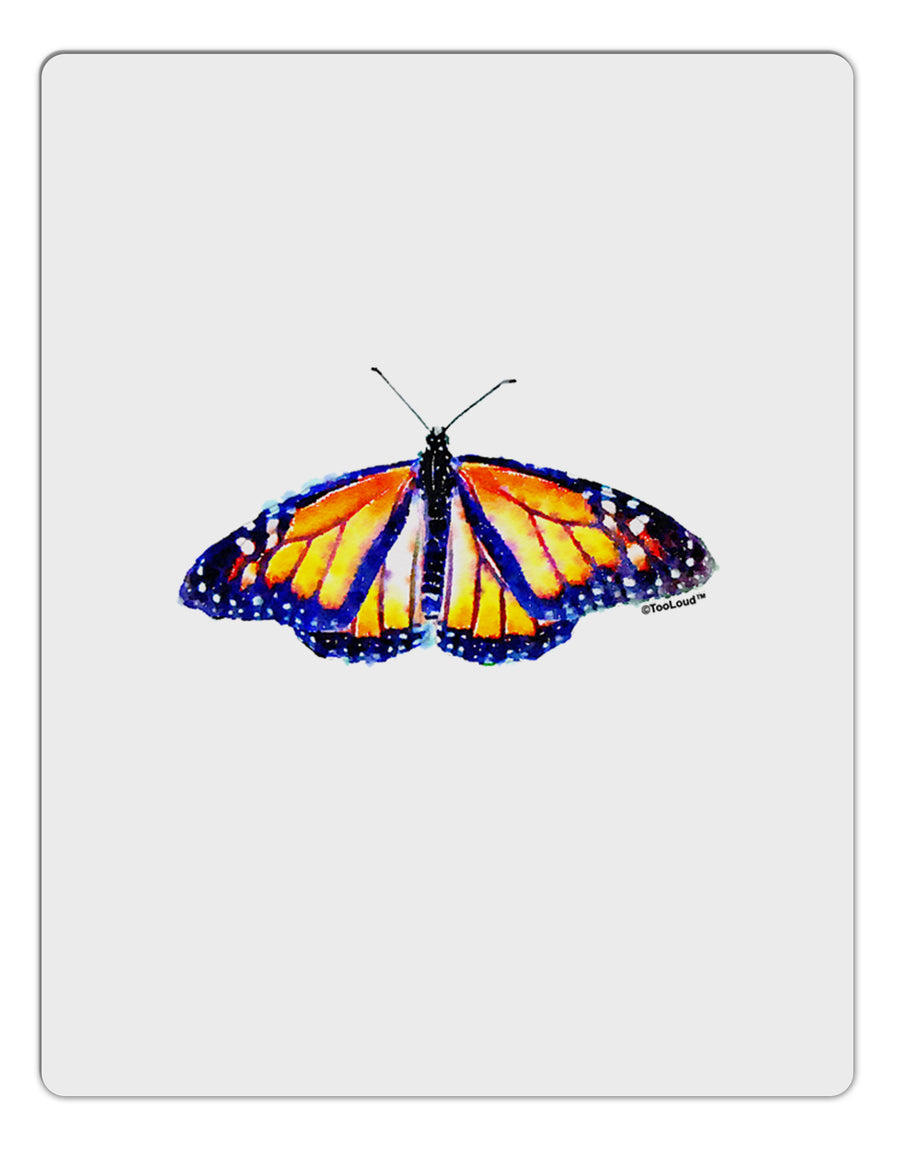 TooLoud Watercolor Monarch Butterfly Aluminum Dry Erase Board-Dry Erase Board-TooLoud-White-Davson Sales