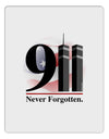 911 Never Forgotten Aluminum Dry Erase Board-Dry Erase Board-TooLoud-White-Davson Sales