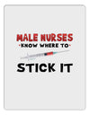 Male Nurses - Stick It Aluminum Dry Erase Board-Dry Erase Board-TooLoud-White-Davson Sales