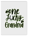 TooLoud One Lucky Grandma Shamrock Aluminum Dry Erase Board-Dry Erase Board-TooLoud-Davson Sales