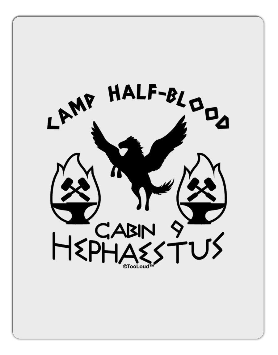 Cabin 9 Hephaestus Half Blood Aluminum Dry Erase Board-Dry Erase Board-TooLoud-White-Davson Sales