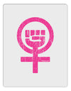 Pink Distressed Feminism Symbol Aluminum Dry Erase Board-Dry Erase Board-TooLoud-White-Davson Sales