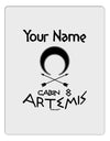 Personalized Cabin 8 Artemis Aluminum Dry Erase Board by TooLoud-Dry Erase Board-TooLoud-White-Davson Sales