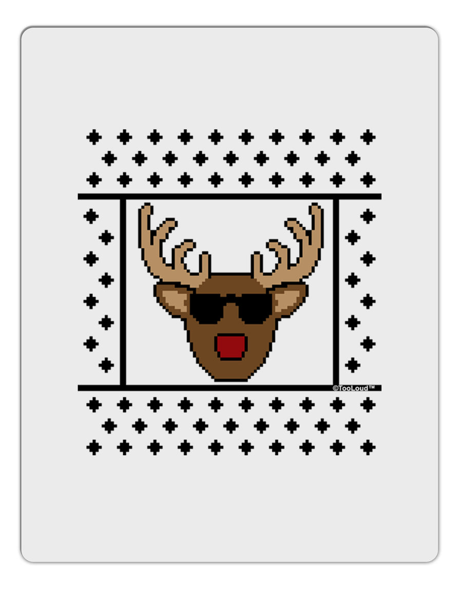 Cool Rudolph Sweater Aluminum Dry Erase Board-Dry Erase Board-TooLoud-White-Davson Sales