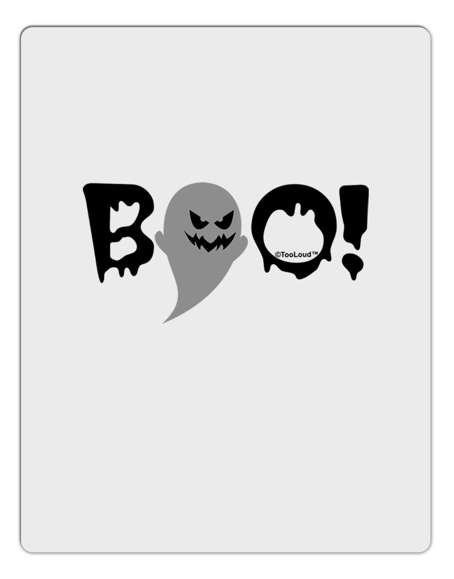 Scary Boo Text Aluminum Dry Erase Board-Dry Erase Board-TooLoud-White-Davson Sales
