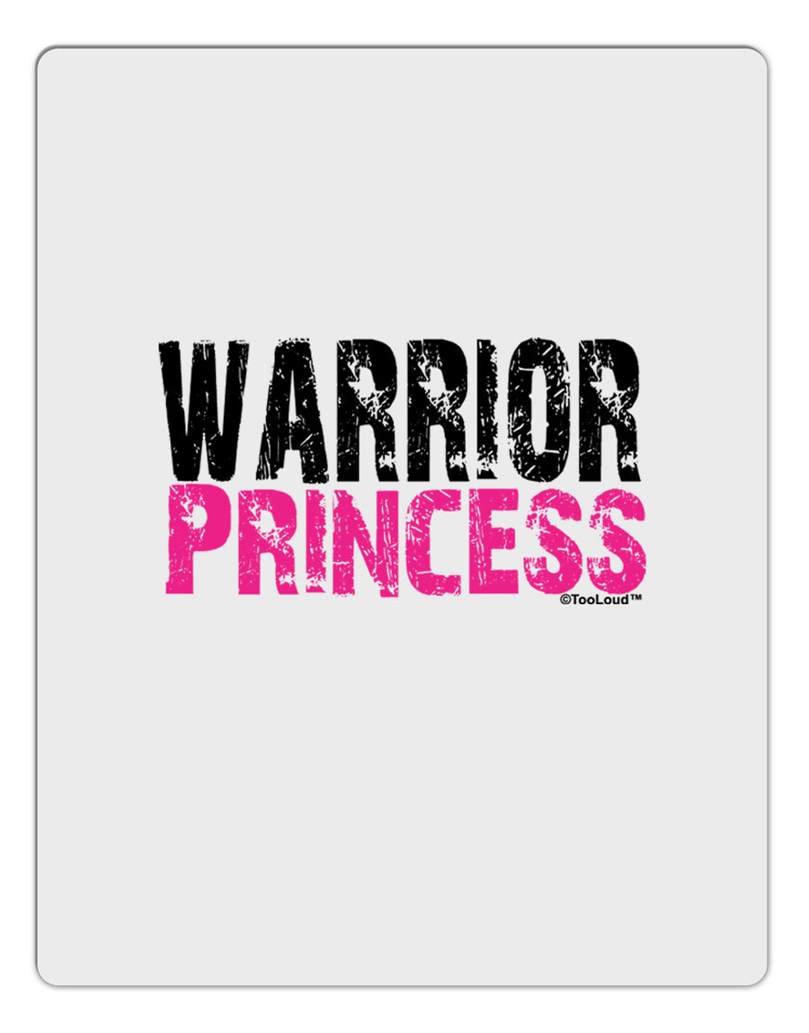 Warrior Princess Pink Aluminum Dry Erase Board-Dry Erase Board-TooLoud-White-Davson Sales