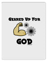 Geared Up For God Aluminum Dry Erase Board by TooLoud-TooLoud-White-Davson Sales