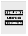 TooLoud RESILIENCE AMBITION TOUGHNESS Aluminum Dry Erase Board