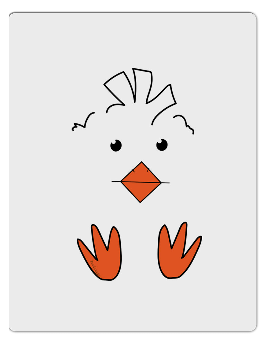 TooLoud Cute Easter Chick Face Aluminum Dry Erase Board
