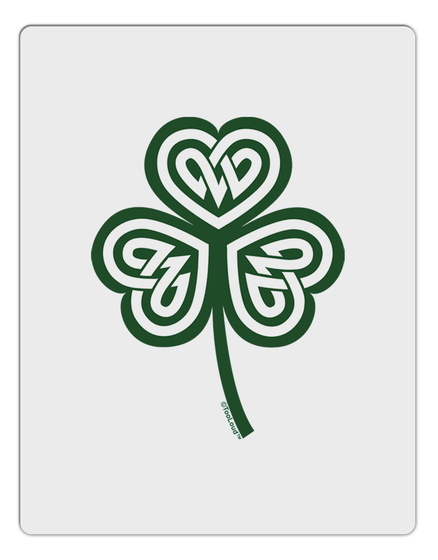 Celtic Knot Irish Shamrock Aluminum Dry Erase Board-Dry Erase Board-TooLoud-White-Davson Sales