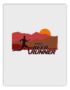Pro Beer Runner Man Aluminum Dry Erase Board-Dry Erase Board-TooLoud-White-Davson Sales