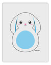 Cute Bunny with Floppy Ears - Blue Aluminum Dry Erase Board by TooLoud-Dry Erase Board-TooLoud-White-Davson Sales