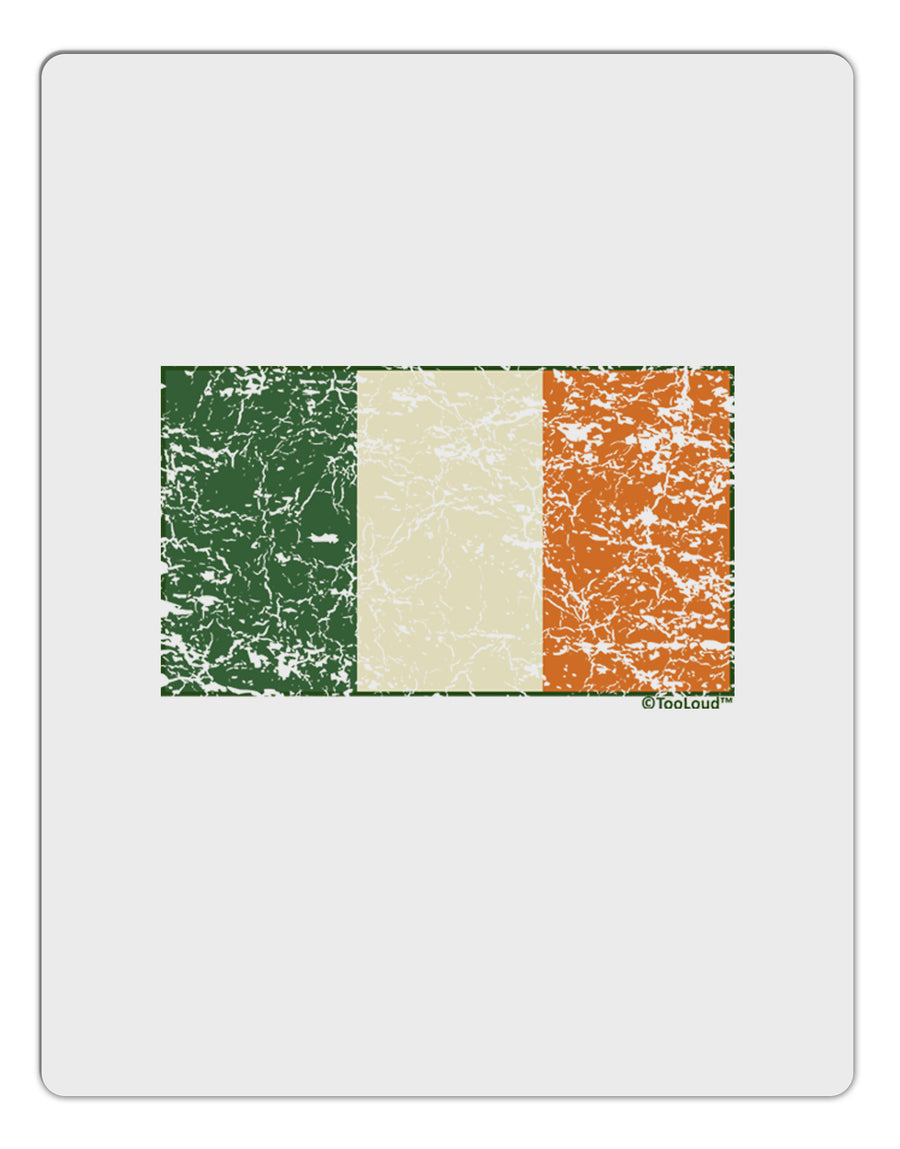 Distressed Irish Flag - Flag of Ireland Aluminum Dry Erase Board-Dry Erase Board-TooLoud-White-Davson Sales