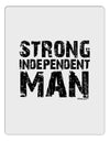 Strong Independent Man Aluminum Dry Erase Board-Dry Erase Board-TooLoud-White-Davson Sales