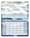 Mountain Landsscape All-Over Blank Calendar Dry Erase Board All Over Print-Dry Erase Board-TooLoud-White-Davson Sales