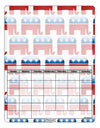 Republican Symbol All Over Blank Calendar Dry Erase Board All Over Print-Dry Erase Board-TooLoud-White-Davson Sales