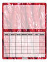 Red Rope Candy All Over Blank Calendar Dry Erase Board All Over Print-Dry Erase Board-TooLoud-White-Davson Sales