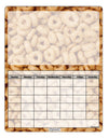 Breakfast Cereal All Over Blank Calendar Dry Erase Board All Over Print-Dry Erase Board-TooLoud-White-Davson Sales