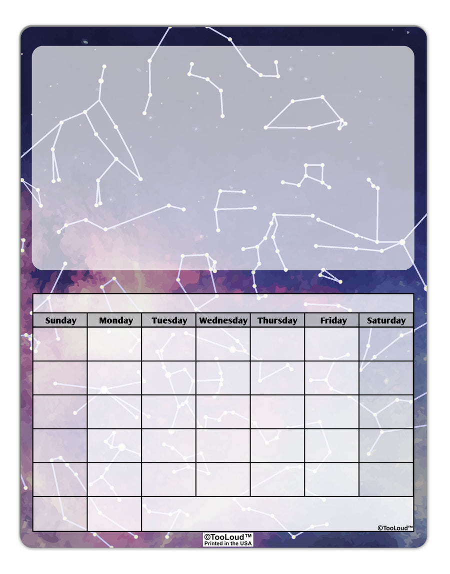 Constellations Color All Over Blank Calendar Dry Erase Board All Over Print-Dry Erase Board-TooLoud-White-Davson Sales