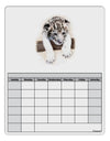 Leopard Cub Blank Calendar Dry Erase Board-Dry Erase Board-TooLoud-White-Davson Sales