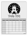 Personalized Matching Polar Bear Family Design - Your Text Blank Calendar Dry Erase Board-Dry Erase Board-TooLoud-White-Davson Sales