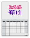 Basic Witch Color Blank Calendar Dry Erase Board-Dry Erase Board-TooLoud-White-Davson Sales