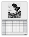 Colorado Landscape Watercolor BW Blank Calendar Dry Erase Board-Dry Erase Board-TooLoud-White-Davson Sales