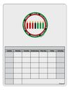 7 Principles Circle Blank Calendar Dry Erase Board-Dry Erase Board-TooLoud-White-Davson Sales