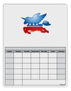 Unicorn Political Symbol Blank Calendar Dry Erase Board-Dry Erase Board-TooLoud-White-Davson Sales