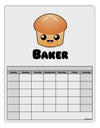 Baker Cute Roll Blank Calendar Dry Erase Board-Dry Erase Board-TooLoud-White-Davson Sales