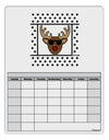 Cool Rudolph Sweater Blank Calendar Dry Erase Board-Dry Erase Board-TooLoud-White-Davson Sales