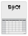 Scary Boo Text Blank Calendar Dry Erase Board-Dry Erase Board-TooLoud-White-Davson Sales