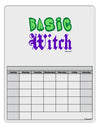 Basic Witch Color Green Blank Calendar Dry Erase Board-Dry Erase Board-TooLoud-White-Davson Sales