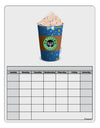 Happy Hanukkah Latte Cup Blank Calendar Dry Erase Board-Dry Erase Board-TooLoud-White-Davson Sales