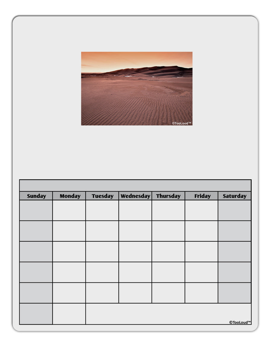 Victor Mines Blank Calendar Dry Erase Board-Dry Erase Board-TooLoud-White-Davson Sales