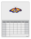 TooLoud Watercolor Monarch Butterfly Blank Calendar Dry Erase Board-Dry Erase Board-TooLoud-White-Davson Sales