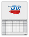 Sloth Political Party Symbol Blank Calendar Dry Erase Board-Dry Erase Board-TooLoud-White-Davson Sales