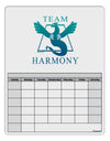 Team Harmony Blank Calendar Dry Erase Board-Dry Erase Board-TooLoud-White-Davson Sales