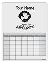 Personalized Cabin 10 Aphrodite Blank Calendar Dry Erase Board-Dry Erase Board-TooLoud-White-Davson Sales