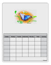 Blue Watercolor Butterfly Blank Calendar Dry Erase Board-Dry Erase Board-TooLoud-White-Davson Sales